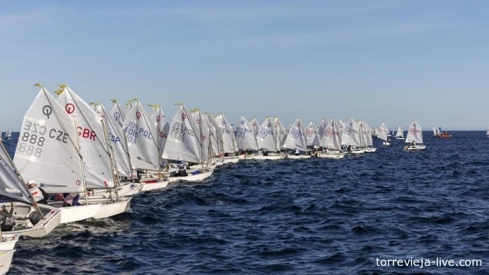 Первый день Euromarina Optimist Torrevieja