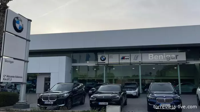 Benigar объединяет свои дилерские бренды BMW в Аликанте и Валенсии, выставив счет в 200 миллионов в 2023 году.