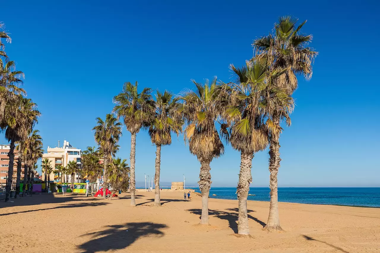 Playa de La Mata в Торревьехе
